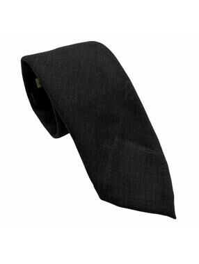 SUITSUPPLY Virgin Wool Neck Tie Charcoal Grey 2.75" x 61.5"